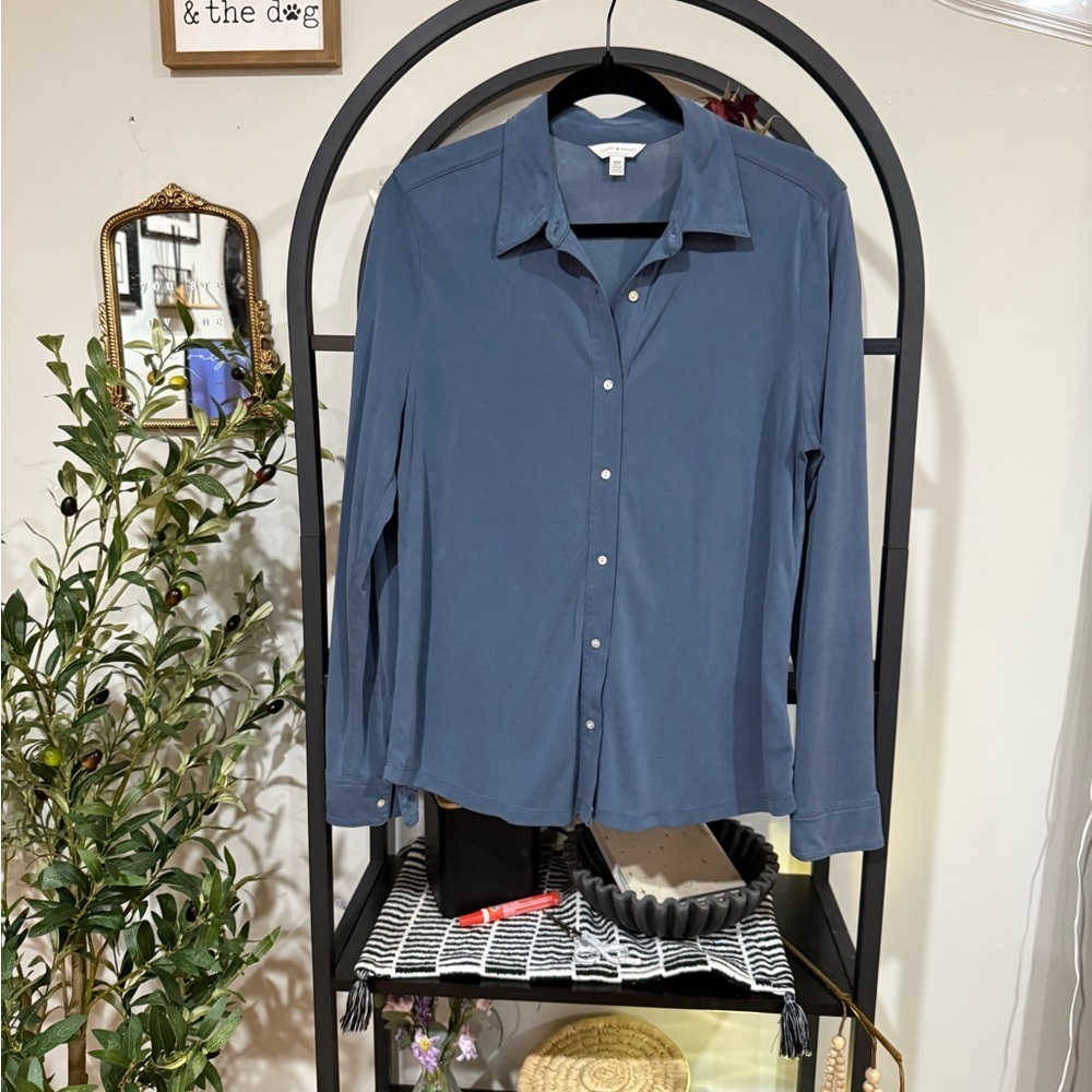 Lucky brand button down shirt size medium - Picture 2 of 9